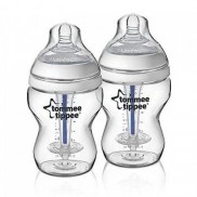 Tommee Tippee Шише за хранене Anti-Colic Plus 0м+, 260 ml, 2 бр./оп. Tommee Tippee Шише за хранене Anti-Colic Plus 0м+, 260 ml, 2 бр./оп.